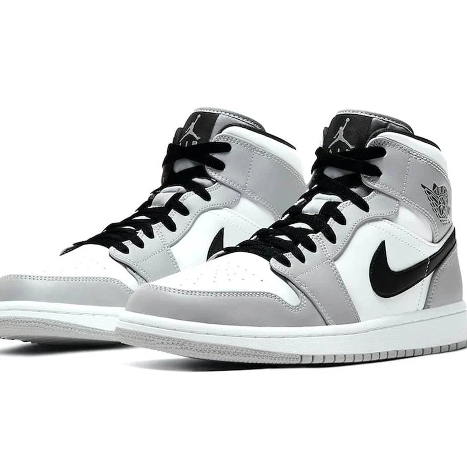 Mid Jordan 1 Grey Smoke Air 0707